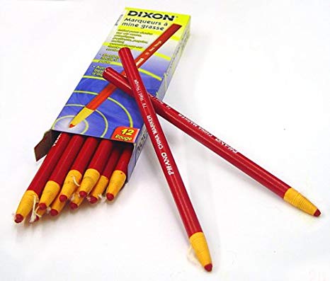 dixon red marker 
